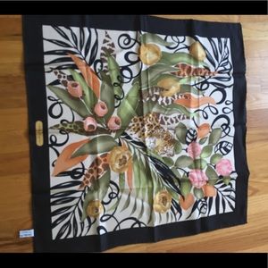 Salvatore Ferragamo vintage silk scarf